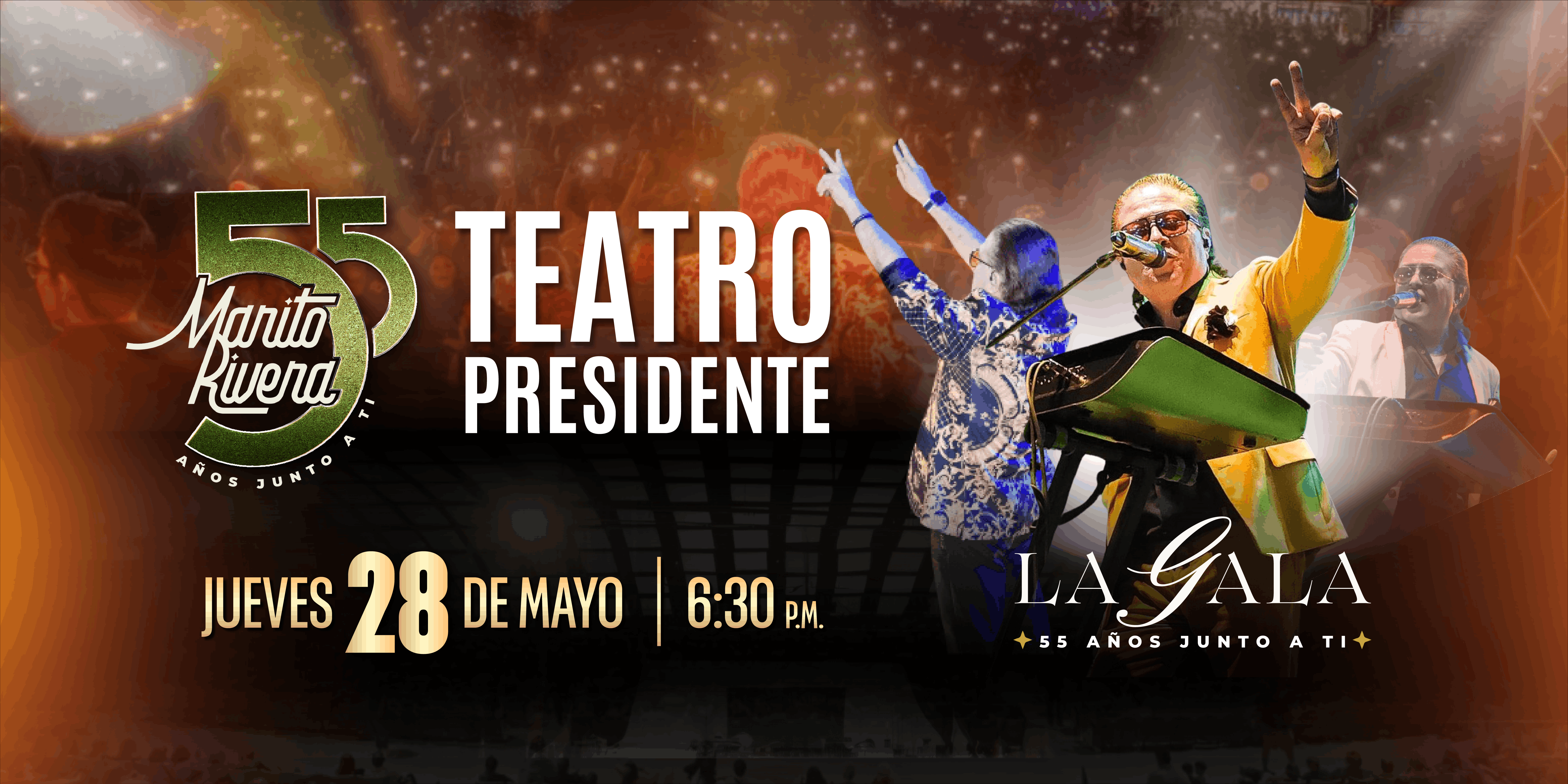 Marito Rivera 55 Años La Gala