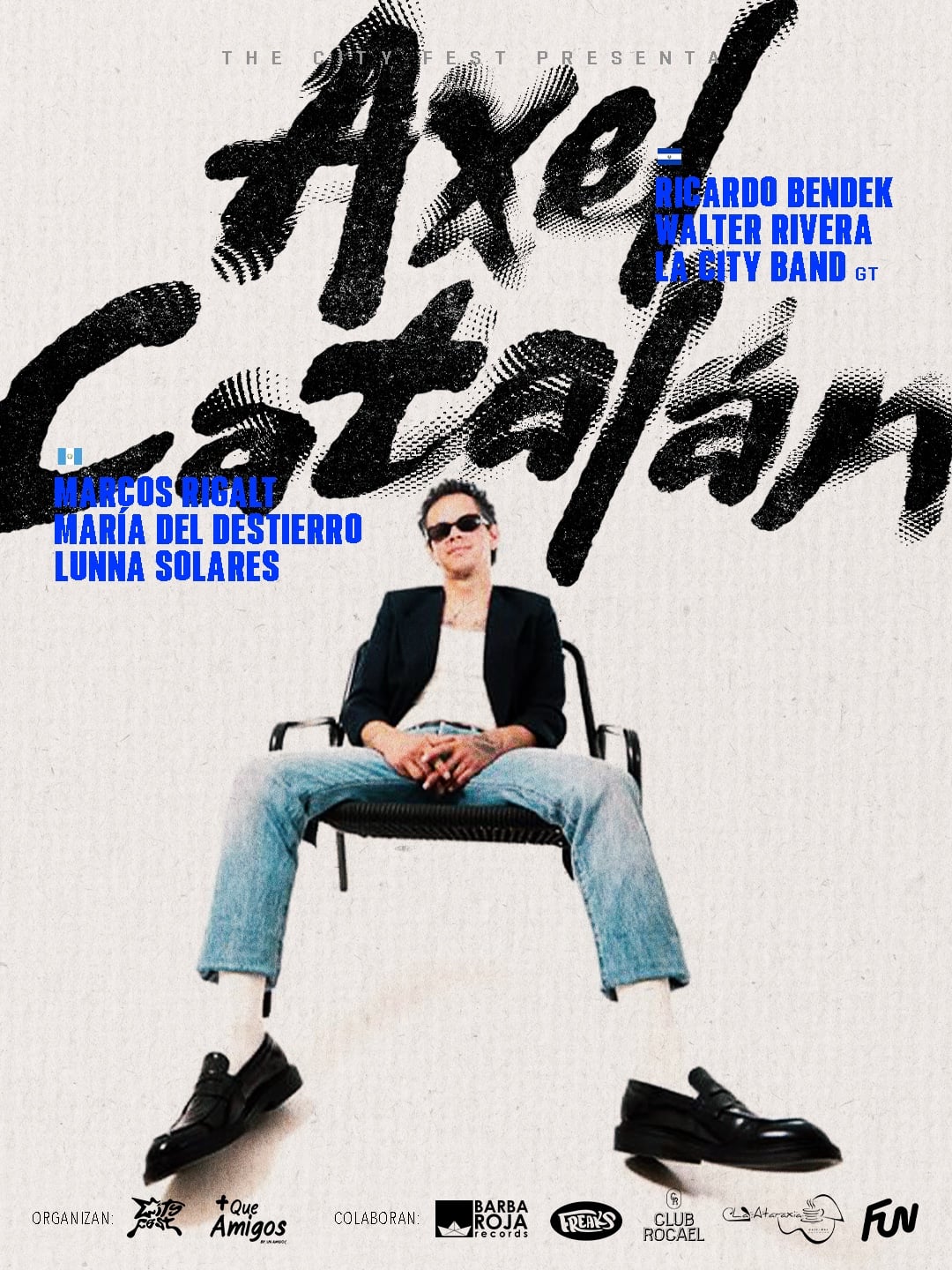 THE CITY FEST presenta AXEL CATALÁN EN EL SALVADOR