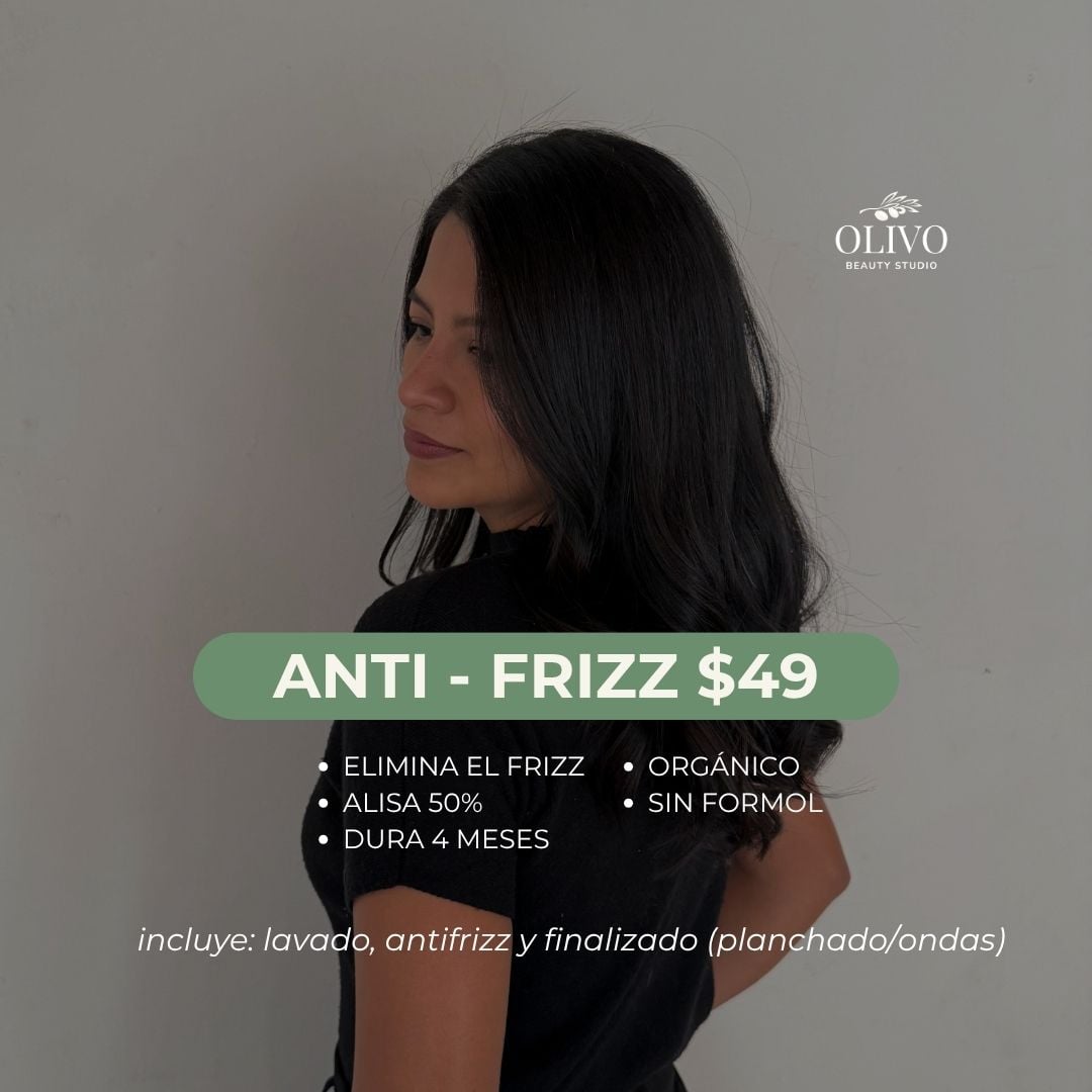 ANTI-FRIZZ ORGÁNICO POR TAN SOLO $49.00