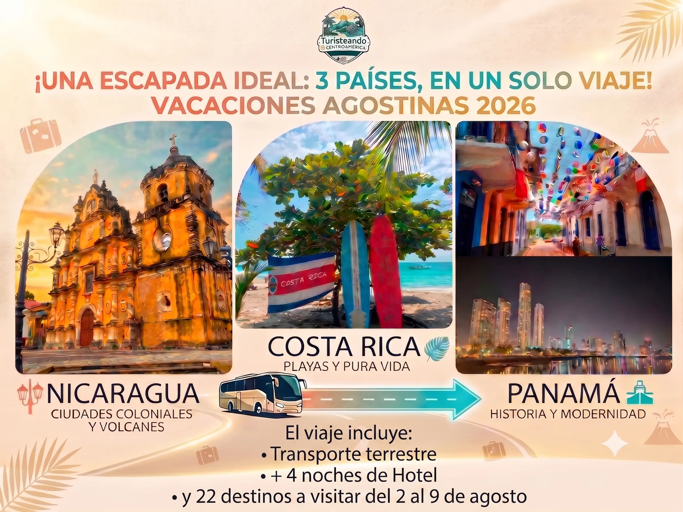 Tour por 3 paises
