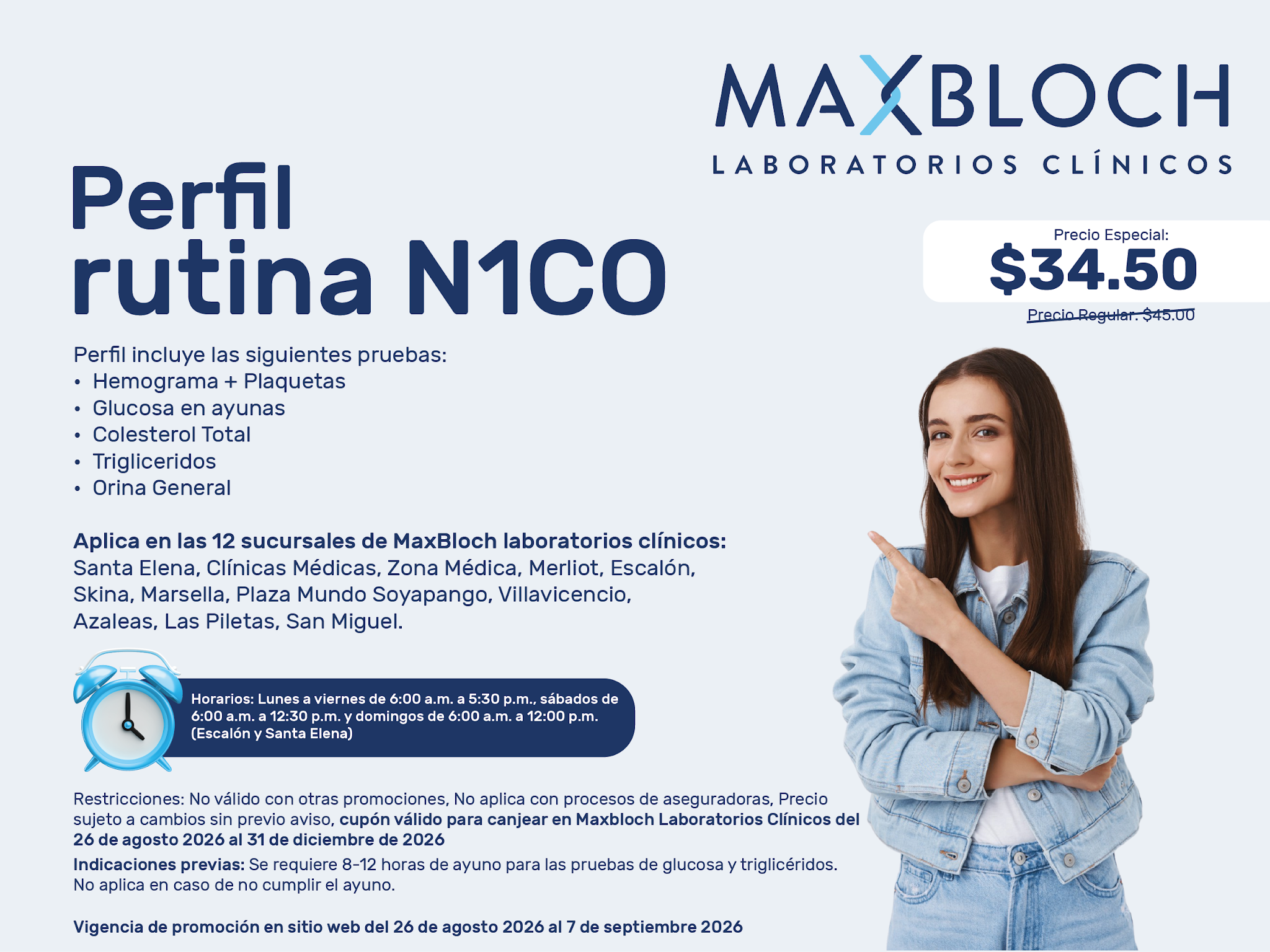 Chequeo Médico Esencial: Perfil Rutinario