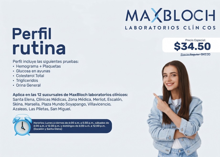 🩺Chequeo Médico Esencial: Perfil Rutinario🩺