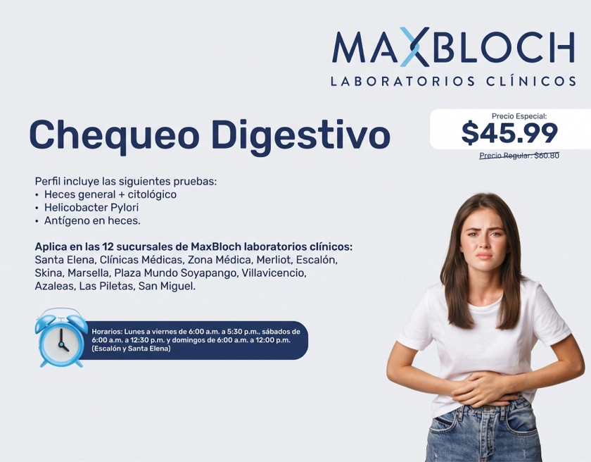 Libérate de la Pesadez: Chequeo digestivo