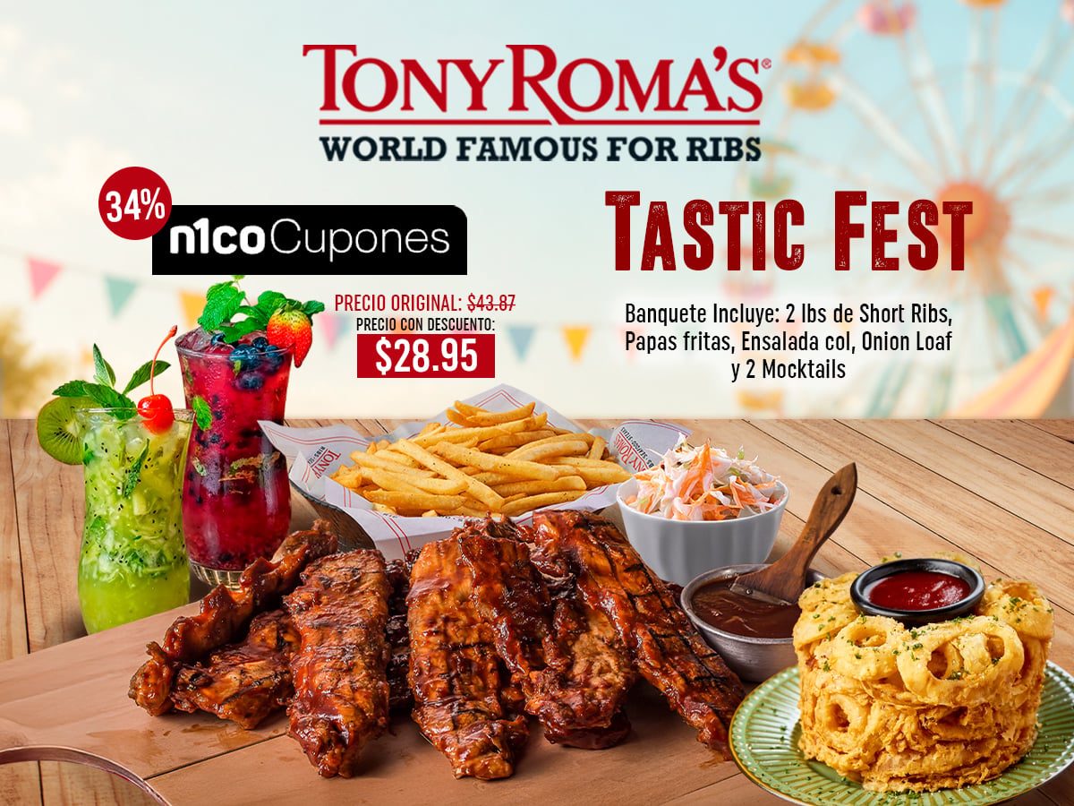 ¡TASTIC FEST POR TAN SÓLO $28.95!