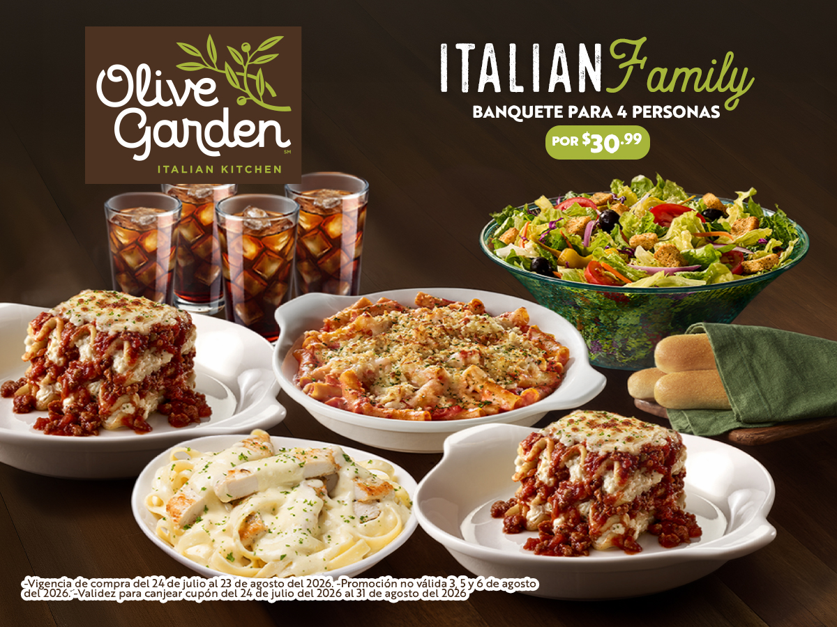 ¡Banquete para 4 personas por tan sólo $30.99!