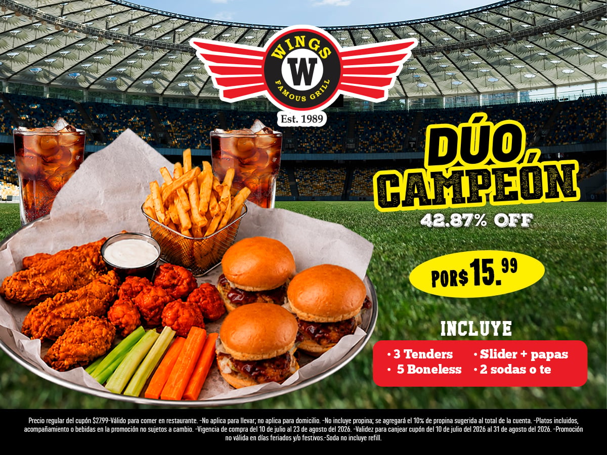 DÚO CAMPEÓN POR TAN SÓLO $ 15.99