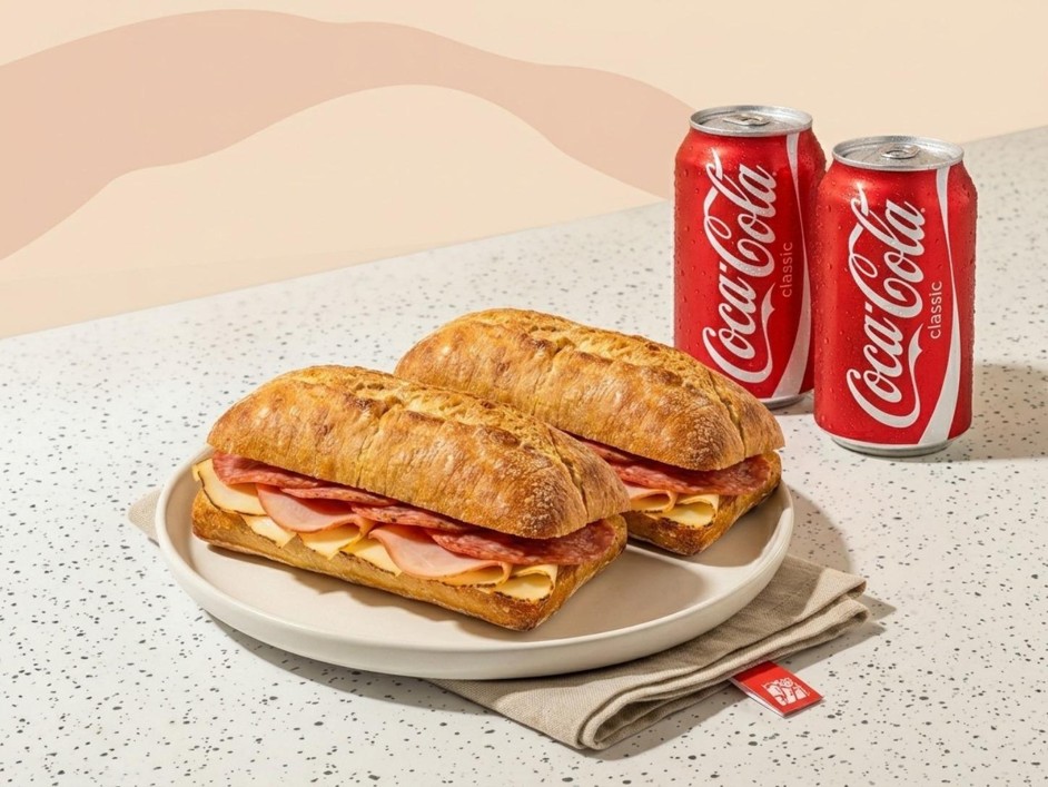 🥪 ¡Combo Doble Antojo en Juan Valdez! 2 Sándwiches + 2 Sodas 🥤🤩