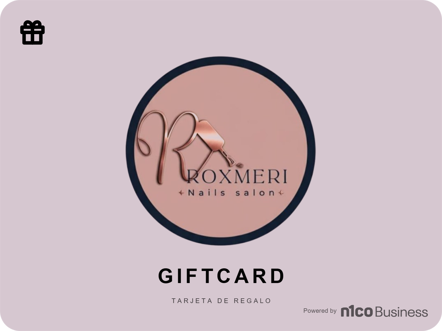 Gift Card de Roxmeri Nails Salon🎀💅🏻